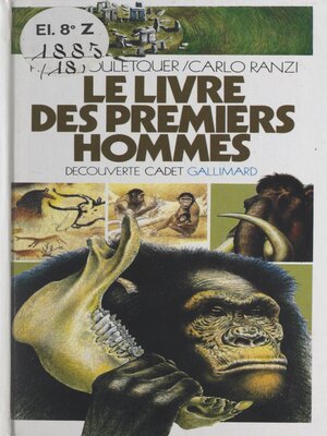 cover image of Le livre des premiers hommes